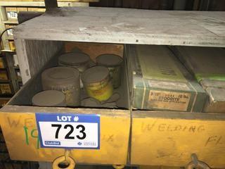 Quantity of Assorted Oxy/Acetylene Torches & Welding Flux.