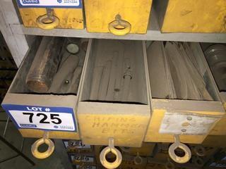 Quantity of Assorted Chipping Hammer Bits, Chisels, Etc.
