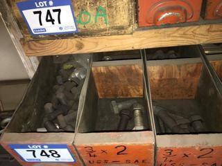 Quantity of Assorted Bolts.