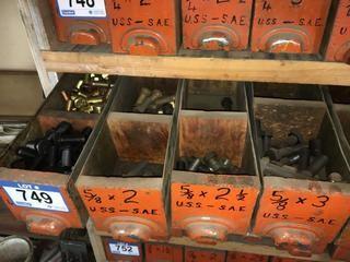 Quantity of Assorted Bolts.