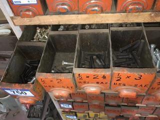 Quantity of Assorted Bolts.
