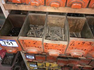 Quantity of Assorted Bolt & Wing Nuts.
