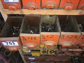 Quantity of Assorted Bolts.