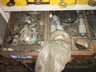 Quantity of Assorted Air Fittings, Clevis Pins.