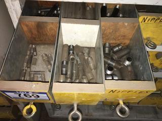 Quantity of Assorted Flanges and Pipe Nipples.