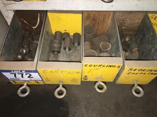 Quantity of Assorted Couplings, Bearings, Sockets.