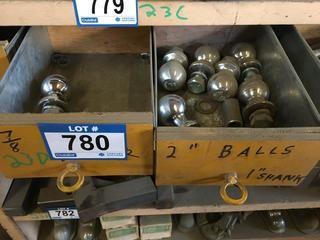 Quantity of Assorted Hitch Balls.