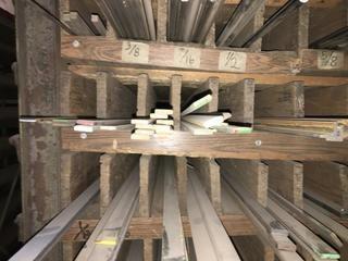 Quantity of Assorted Sizes/Lengths Flat Bar and Round Tubing.
