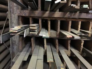 Quantity of Assorted Sizes/Lengths of Flat Bar and Angle Iron.