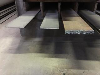 Quantity of Assorted Sizes/Lengths of Flat Bar.