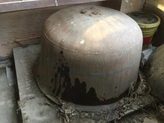 Metal Melting Pot. 