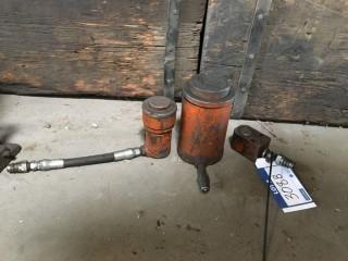 (3) Assorted Hydraulic Bottle Jacks. 