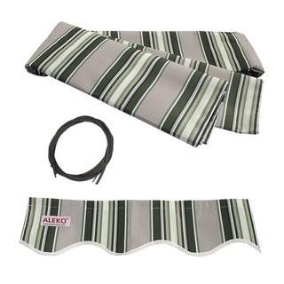 Aleko Replacement Fabric for Retractable Awnings 13' x 10'. 
