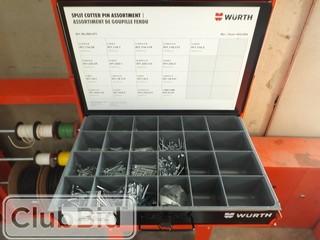 Wurth Parts Storage Cabinet w/ Drawers 59.5" x 20" x 16" 
