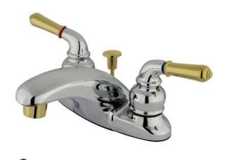 Kingston Brass 4" Center Set Bathroom Faucet. 