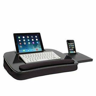 Sparkle Top Lap Desk with Mouse Deck, Wrist Rest & Tablet Slot.