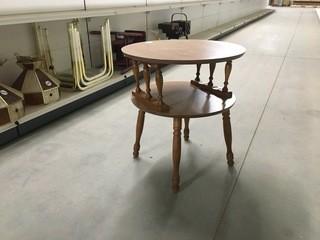 Round 2 Tier End Table. 