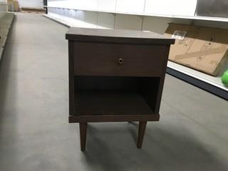 Vintage One Drawer End Table.