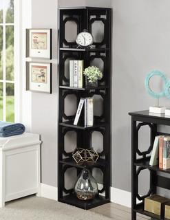 5 Tier Corner Bookshelf. 