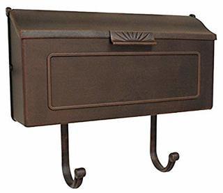 Horizon Horizontal Copper Mail Box. 