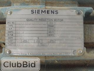 Siemens Quality Induction Motor 15 HP 
