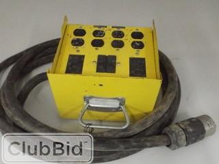 Construction Electrical Equipment 30 Amp Temporary Distribution Unit 
