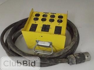 Construction Electrical Equipment 30 Amp Temporary Distribution Unit 
