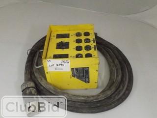 Construction Electrical Equipment 30 Amp Temporary Distribution Unit 
