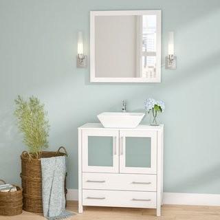 Dadila 33" Single Bathroom Vanity Set with Mirror