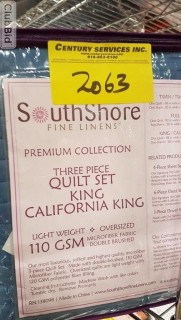 South Shore - CAlifornia King 3pc Quilt