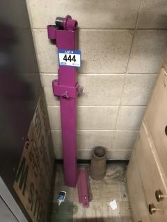 Metal Spanner, Misc. Bracket, And Steel Tube.