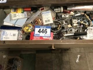 Quantity of Office Supplies, Magnifying Lens, Cutting Tips.
