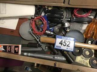 Quantity of Hammer, Screw Drivers, Muffler Cement.
