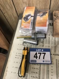 Quantity of Trailer Connector Plugs And Tester.