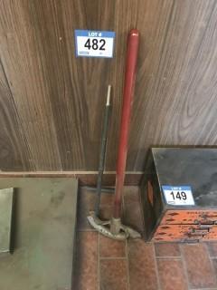 Rigid Conduit/Pipe Bender And Hammer Pin.