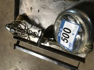 Vintage Hand Operated Search Light.