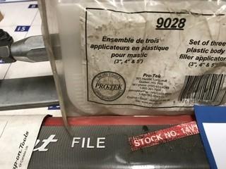 Quantity of Autobody File W/Handle And Extra Files.