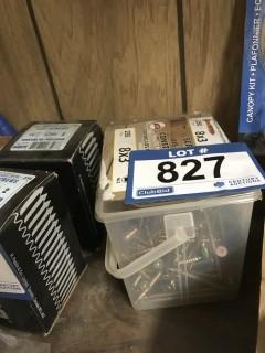 Quantity of 8 X 3" Wood Screws.