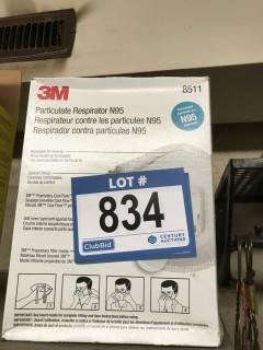 Quantity of N95 Particulate Respirator Masks.