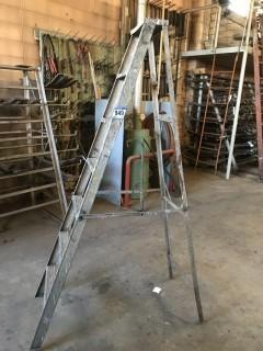 7' Aluminum Step Ladder.