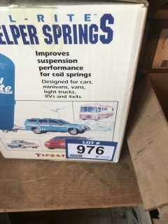 2 x All-Rite Helper Springs Suspension Performance for Coil Springs.