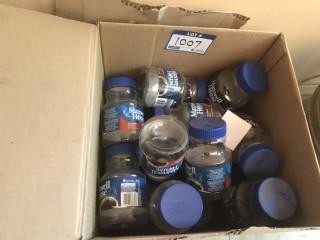 Quantity of Empty Plastic Instant Coffee Jars