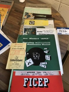 Quantity of Vintage Catalogs, Brochures, Parts Books and Directories