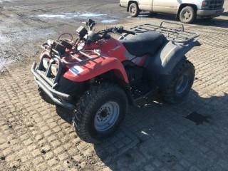 1997 Kawasaki Prairie 400 4x4 ATV c/w 400cc, Auto. S/N 1KAVFKA12VB500755.