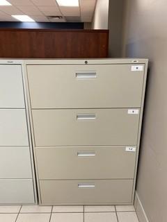 4-Drawer Metal Filing Cabinet