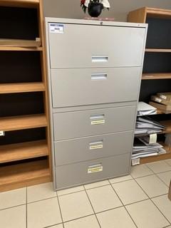 5-Drawer Metal Filing Cabinet