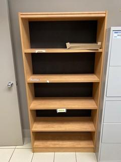 5-Tier Wood Book Shelf