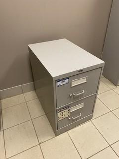 2- Drawer Metal Filing Cabinet