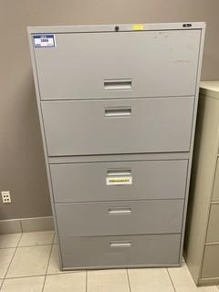 5-Drawer Metal Filing Cabinet