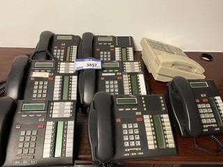 Qty Of (8) Multi - Line Office Phones